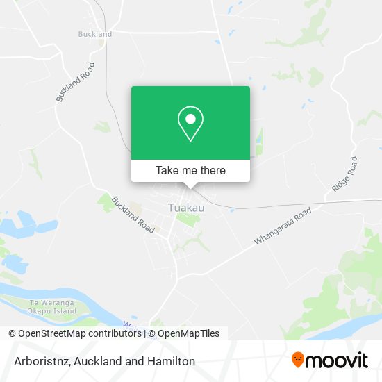 Arboristnz map