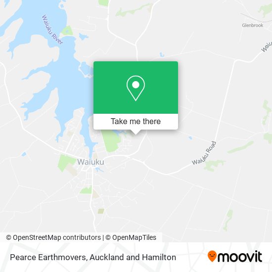 Pearce Earthmovers map