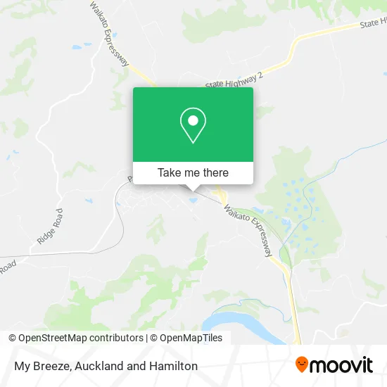 My Breeze map