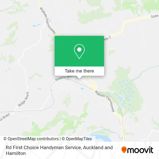 Rd First Choice Handyman Service map