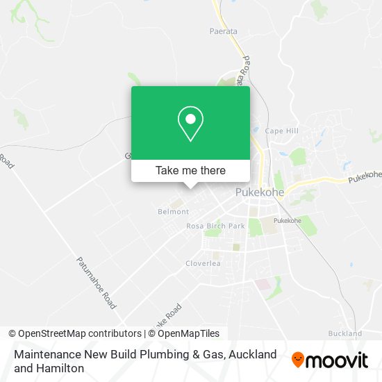 Maintenance New Build Plumbing & Gas map