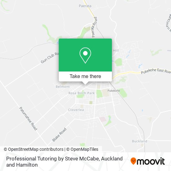 Professional Tutoring by Steve McCabe地图