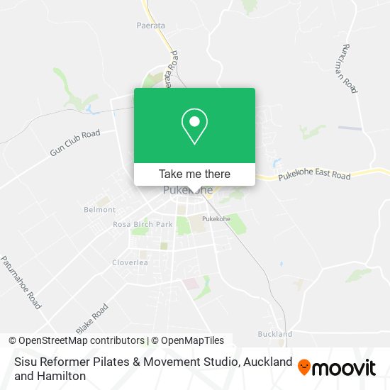 Sisu Reformer Pilates & Movement Studio map