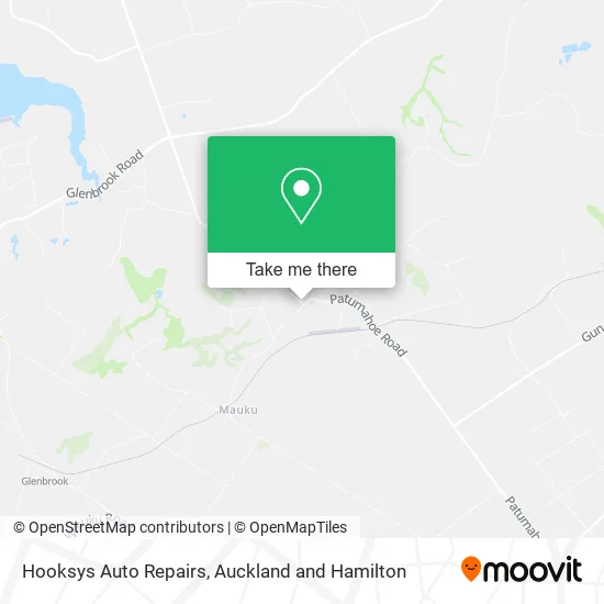 Hooksys Auto Repairs map