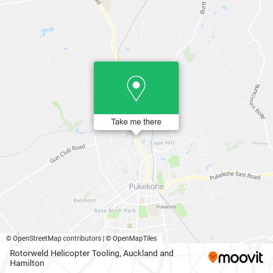 Rotorweld Helicopter Tooling map