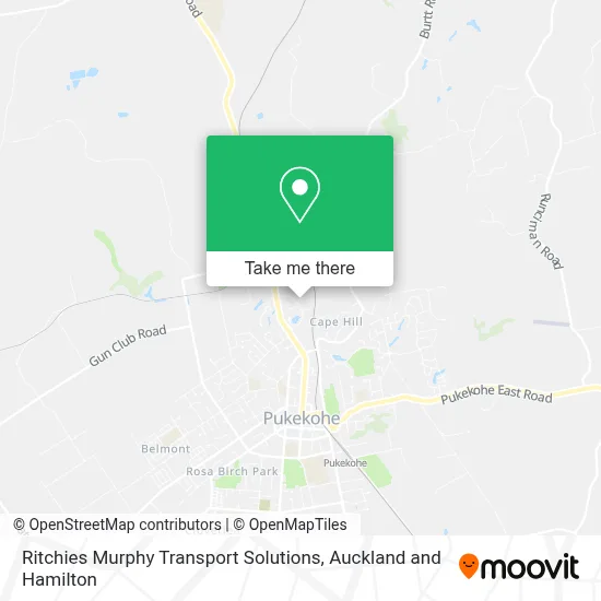 Ritchies Murphy Transport Solutions map