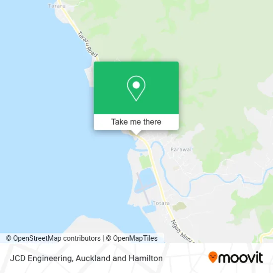 JCD Engineering map