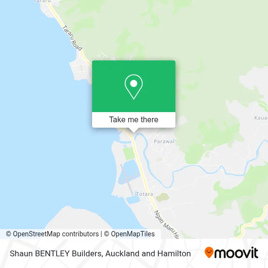 Shaun BENTLEY Builders map