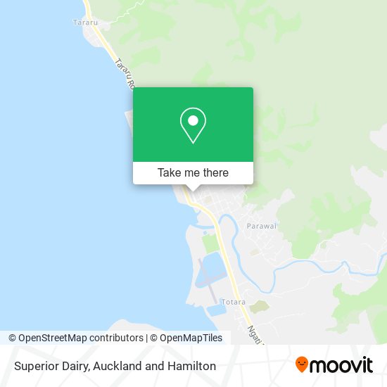 Superior Dairy map