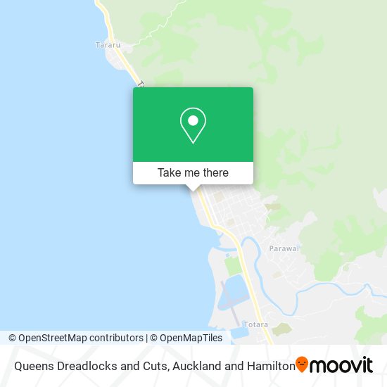 Queens Dreadlocks and Cuts map
