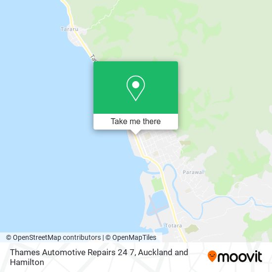 Thames Automotive Repairs 24 7 map