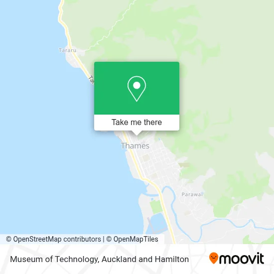 Museum of Technology map