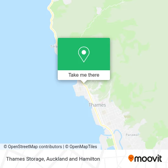 Thames Storage map
