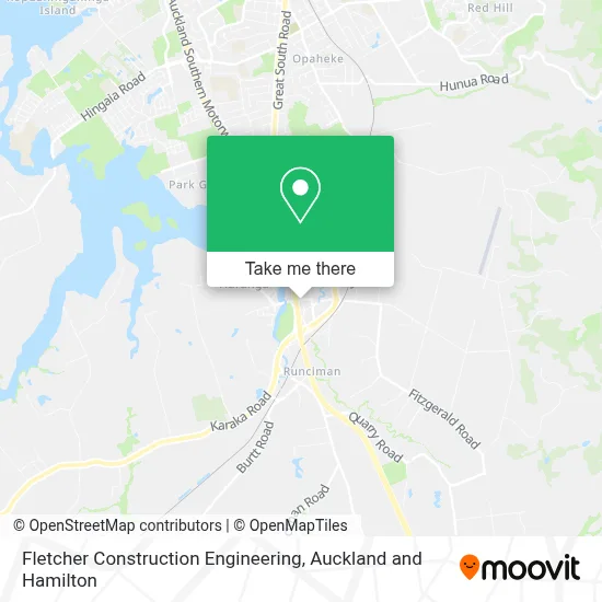 Fletcher Construction Engineering map