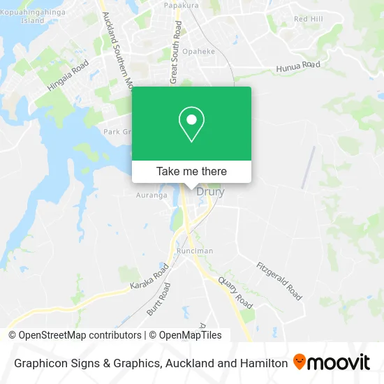 Graphicon Signs & Graphics map