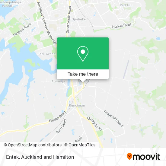 Entek map