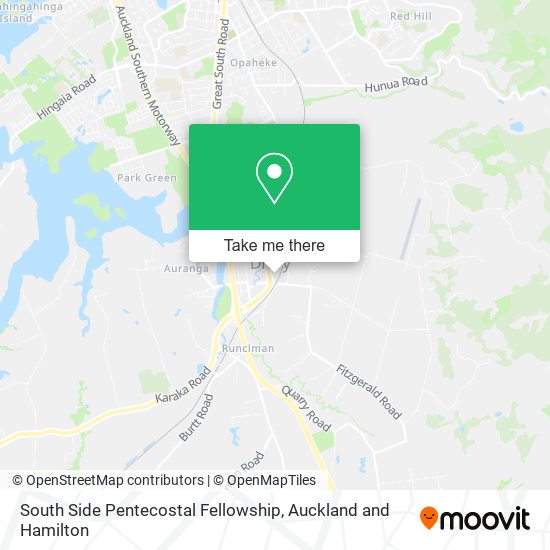 South Side Pentecostal Fellowship map