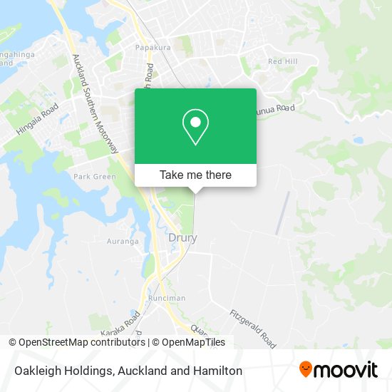 Oakleigh Holdings map