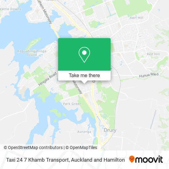 Taxi 24 7 Khamb Transport map