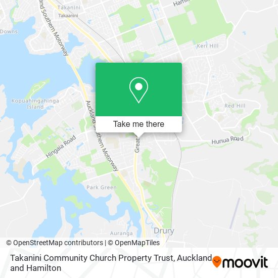 Takanini Community Church Property Trust地图