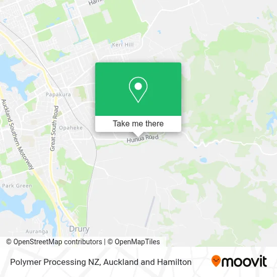 Polymer Processing NZ map