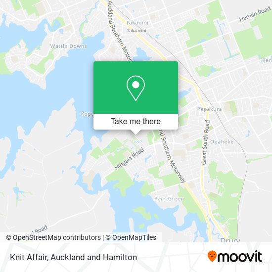 Knit Affair map