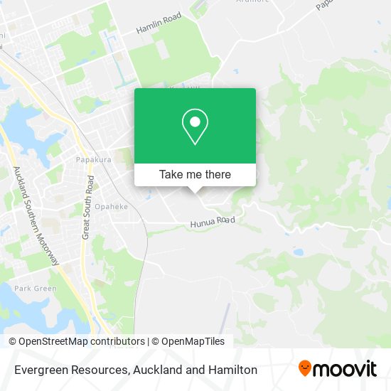 Evergreen Resources map