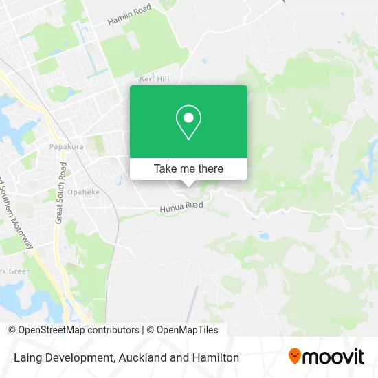 Laing Development map