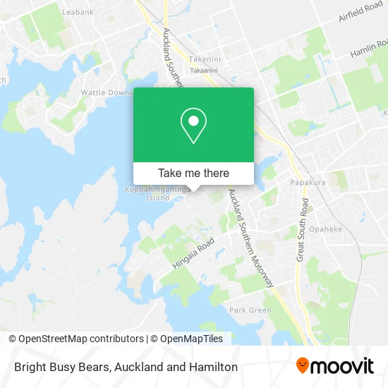 Bright Busy Bears map