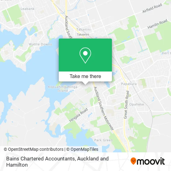 Bains Chartered Accountants map