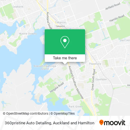 360pristine Auto Detailing map