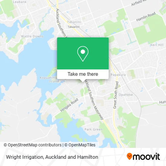 Wright Irrigation map