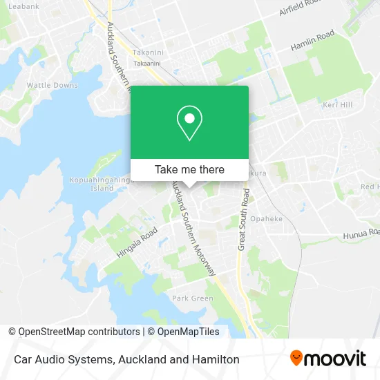 Car Audio Systems map