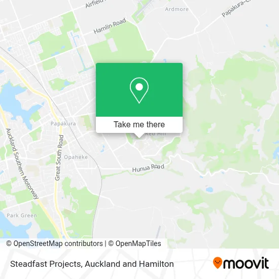 Steadfast Projects map