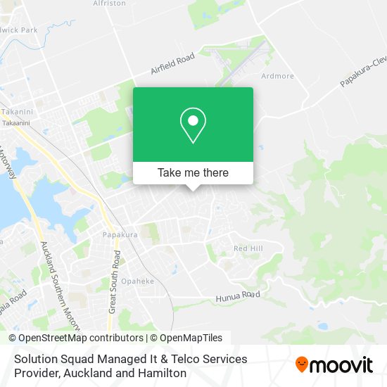 Solution Squad Managed It & Telco Services Provider map