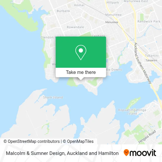 Malcolm & Sumner Design map