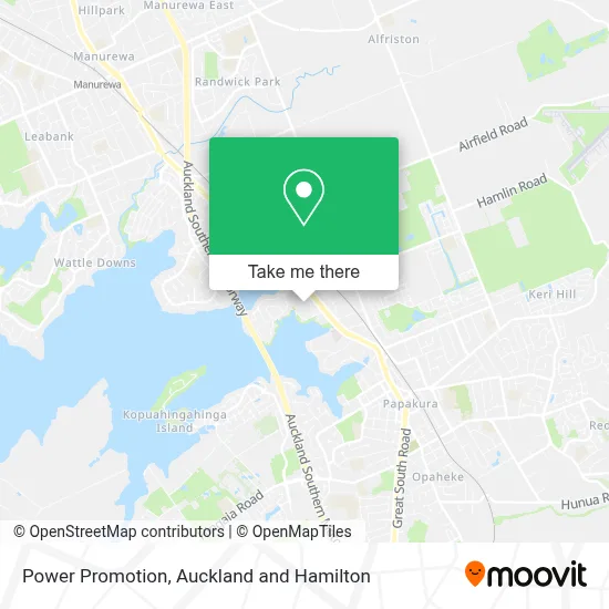 Power Promotion map