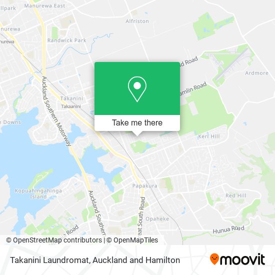 Takanini Laundromat地图