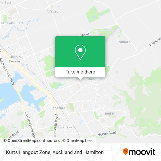 Kurts Hangout Zone map