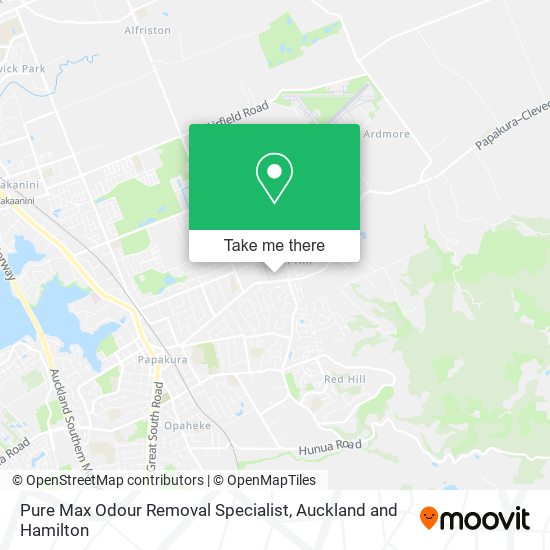 Pure Max Odour Removal Specialist map