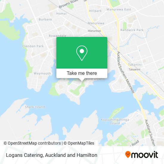 Logans Catering map
