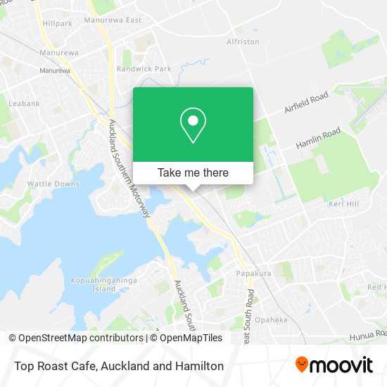 Top Roast Cafe map