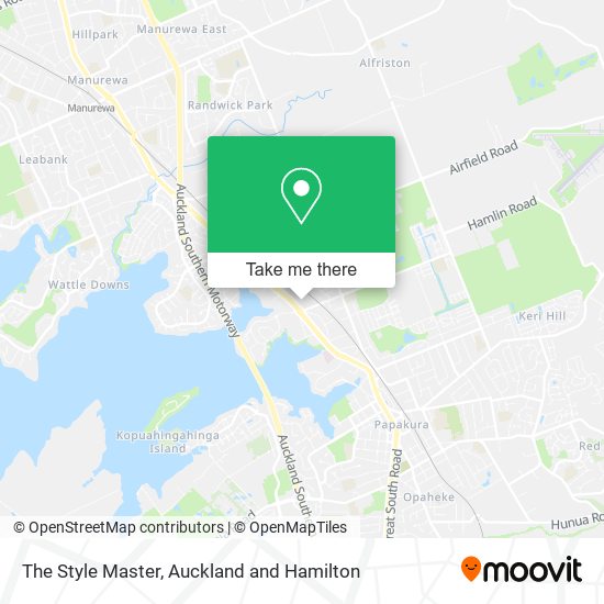 The Style Master map