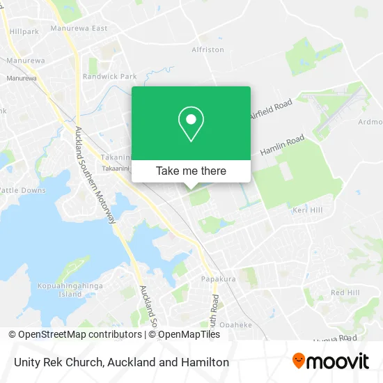 Unity Rek Church map