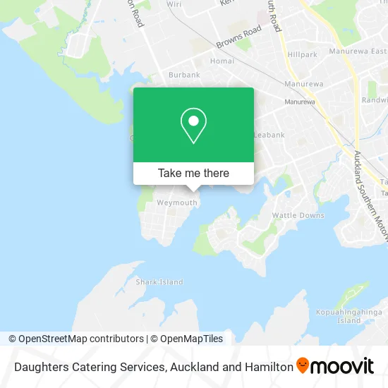 Daughters Catering Services map