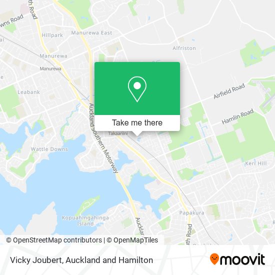 Vicky Joubert map