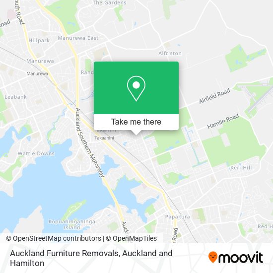 Auckland Furniture Removals地图