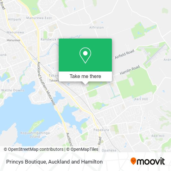 Princys Boutique map