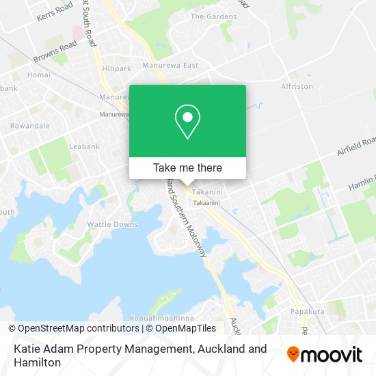 Katie Adam Property Management map