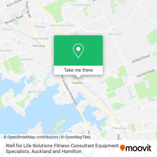 Well for Life Solutions Fitness Consultant Equipment Specialists map